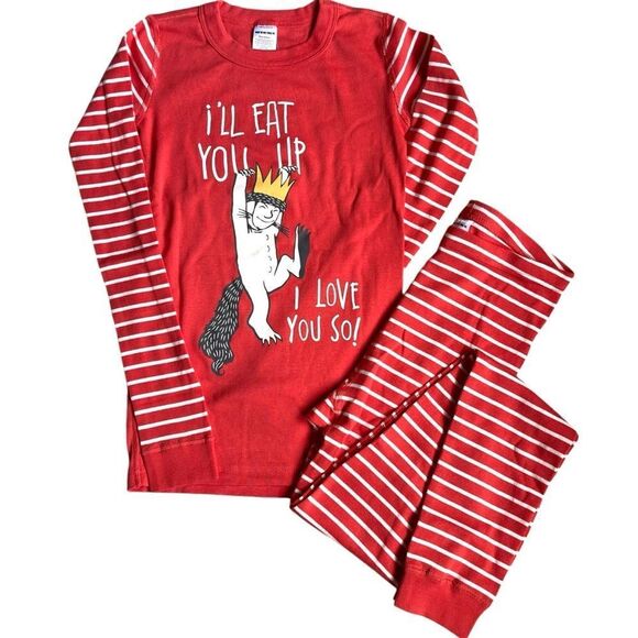 NWT HANNA ANDERSSON Where the Wild Things Are I’ll Eat You Up Pajama Set 12
